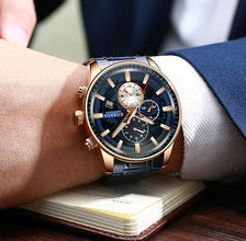 Heren Quartz Horloge – Luxe Uitstraling & Waterbestendig