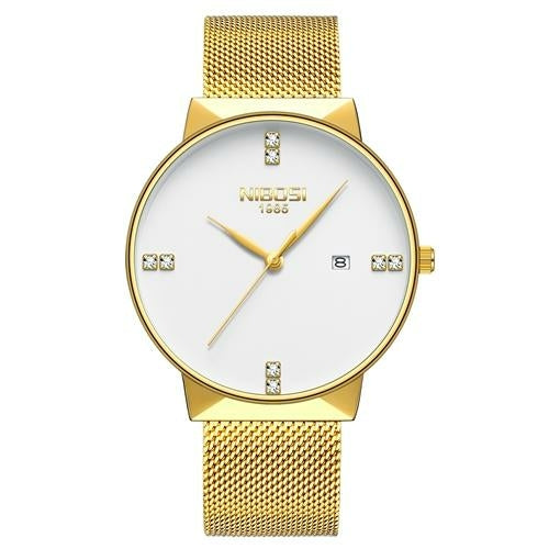 Heren Horloge Nibosi "Noir" – Stijlvol & Betaalbaar