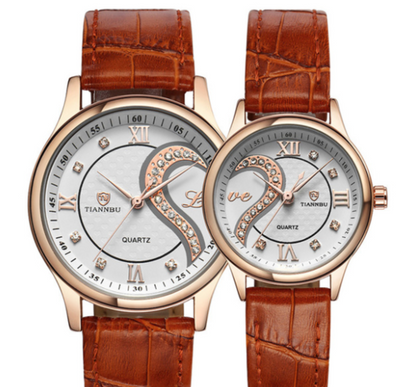 Koppelhorloges Set – Stijlvolle Quartz Horloges voor Hem & Haar