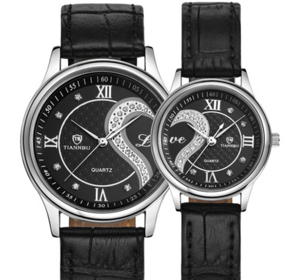 Koppelhorloges Set – Stijlvolle Quartz Horloges voor Hem & Haar