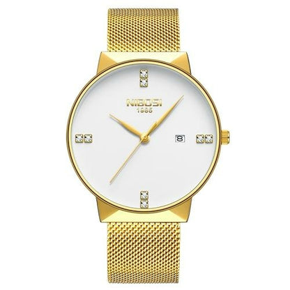Heren Horloge Nibosi "Noir" – Stijlvol & Betaalbaar
