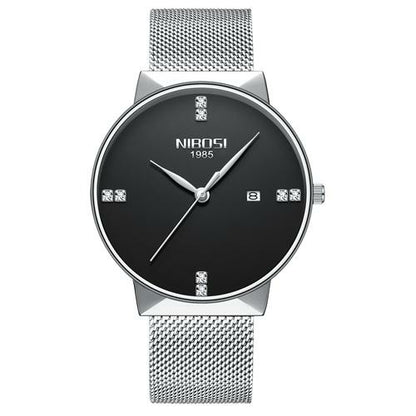 Heren Horloge Nibosi "Noir" – Stijlvol & Betaalbaar
