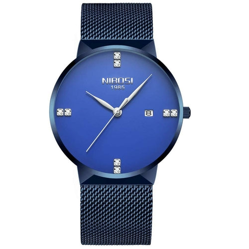 Heren Horloge Nibosi "Noir" – Stijlvol & Betaalbaar